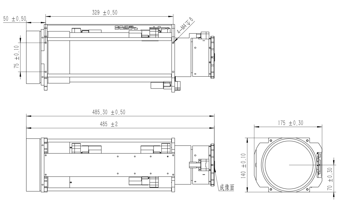 Mechanical reference drawing B