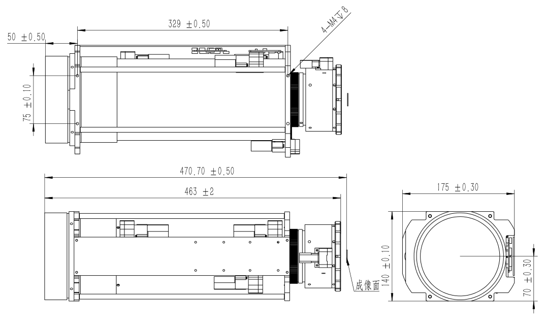Mechanical reference drawing A